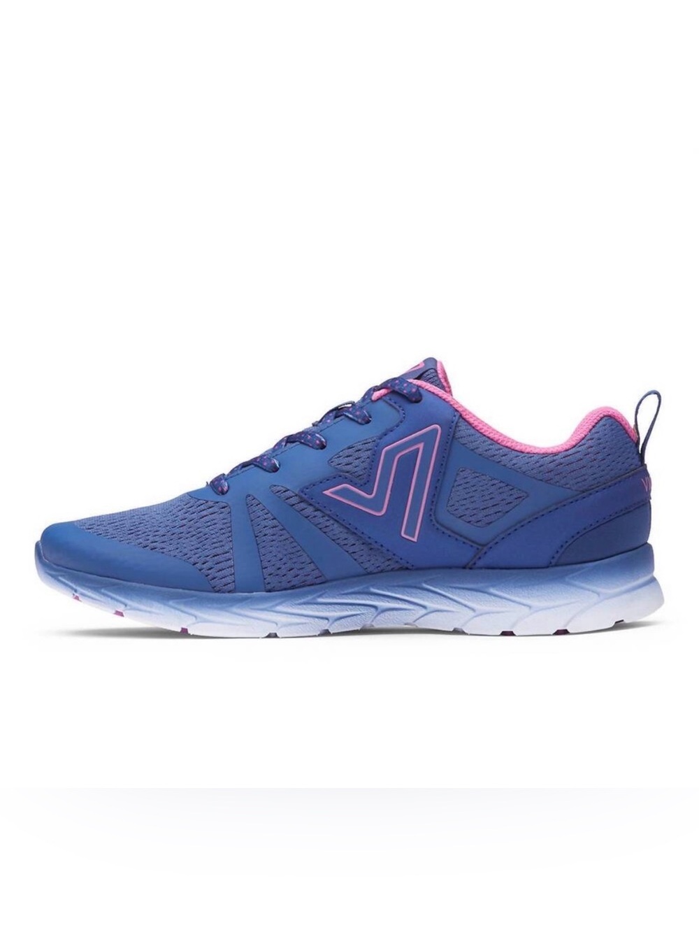 Vionic 335 Miles Comfort Walking Running Casual Sneaker Blue Pink Size 9